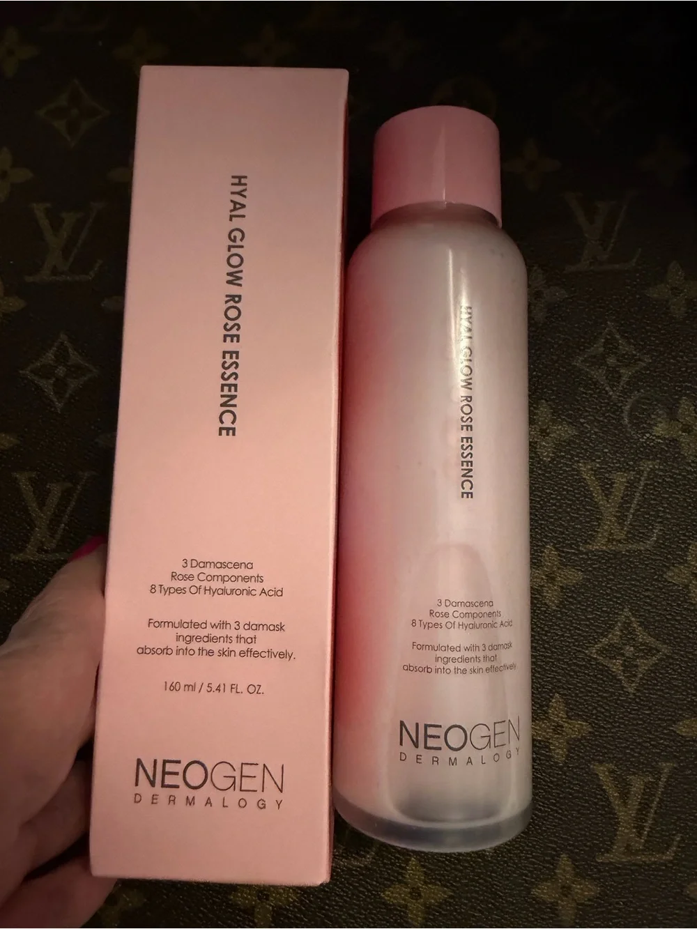 NEOGEN DERMALOGY Hyal Glow Rose Essence NEW